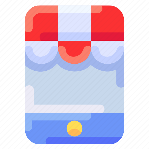 Bukeicon, ecommerce, market, mobile, shop, store icon - Download on Iconfinder