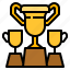 advantage, award, competition, trophy 