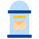 mail, box, letter, letterbox, communication