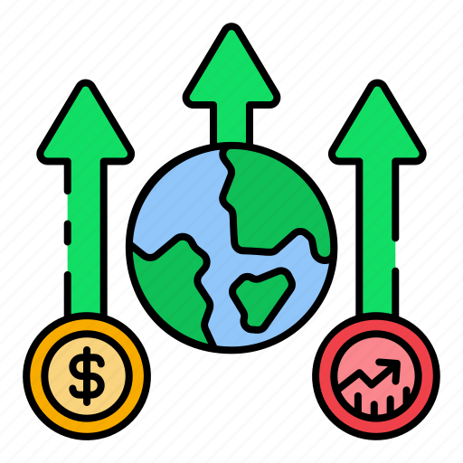 Global, economy, global economy, globalization, business, business and finance, money icon - Download on Iconfinder