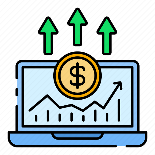 Investment, investing, investing money, return on investment, earnings, profit, money icon - Download on Iconfinder