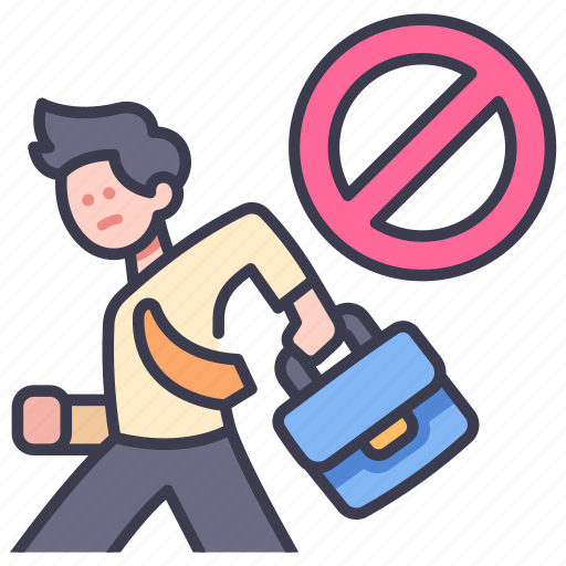 Business, home, people, safety, stop, work, worker icon - Download on Iconfinder
