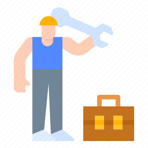 Briefcase, construction, labor, worker, working icon - Download on Iconfinder