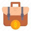 briefcase, bag, portfolio, suitcase, travel, business, money