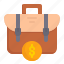briefcase, bag, portfolio, suitcase, travel, business, money 