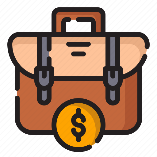 Briefcase, bag, portfolio, suitcase, travel, business, money icon - Download on Iconfinder