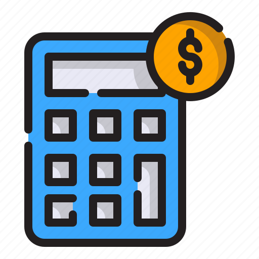 Calculator, money, calculating, finance, maths, dollar, technology icon - Download on Iconfinder