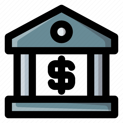 Bank, banking, building, business, economy, finance, office icon - Download on Iconfinder