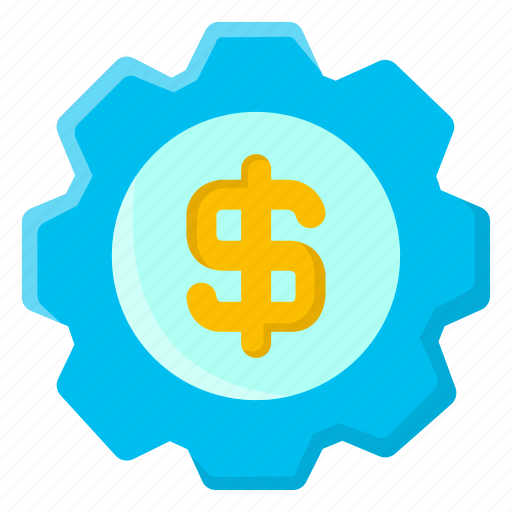 Business, business management, finance, financial, gear, management, system icon - Download on Iconfinder