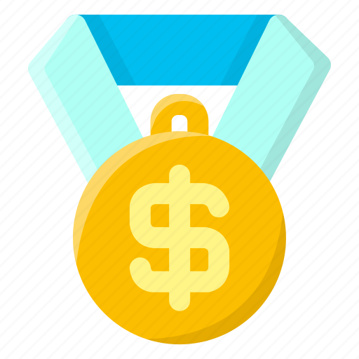 Achievement, award, economy, honor, medal, money, prize icon - Download on Iconfinder