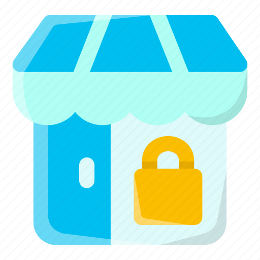 Business, close, closed, lockdown, shop, store, supermarket icon - Download on Iconfinder