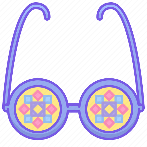 Glasses, kaleidoscope, shades, spectacles icon - Download on Iconfinder