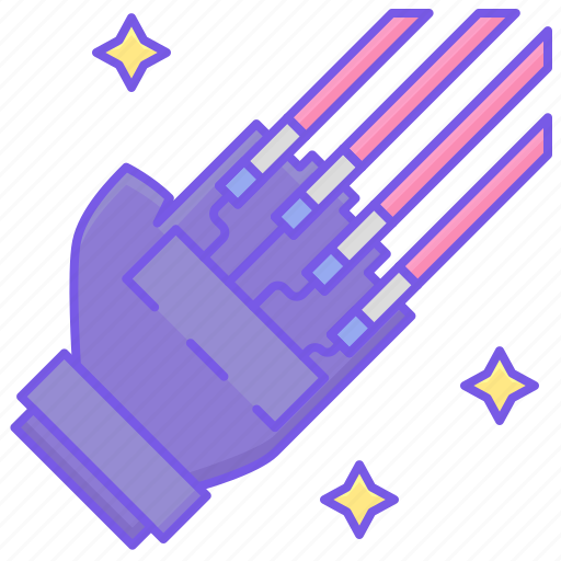 Gloves, laser, light show, party icon - Download on Iconfinder