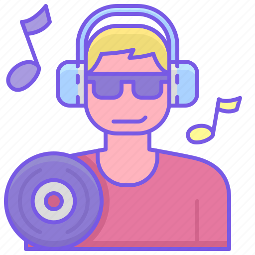 Dj, male, man, music icon - Download on Iconfinder