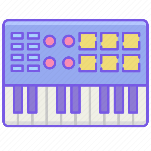 Device, keyboard, midi, music icon - Download on Iconfinder