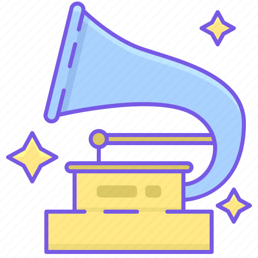 Award, gramophone, music, trophy icon - Download on Iconfinder