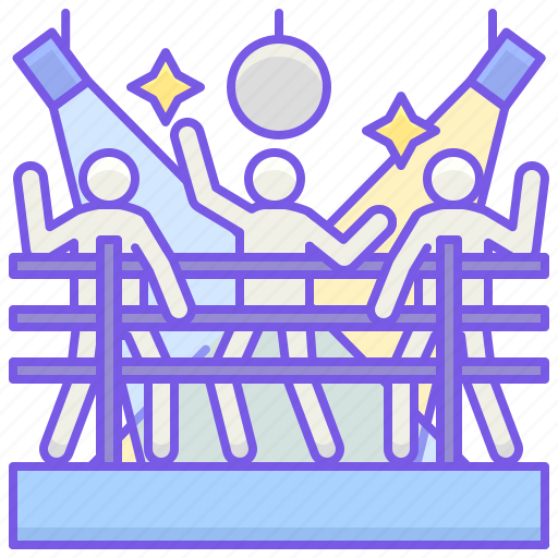 Dancing, music, rail, ride icon - Download on Iconfinder