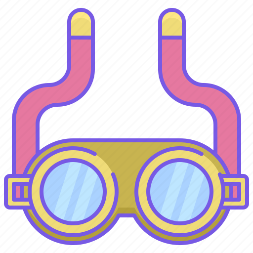 Eye wear, googles, spectacles, steampunk icon - Download on Iconfinder