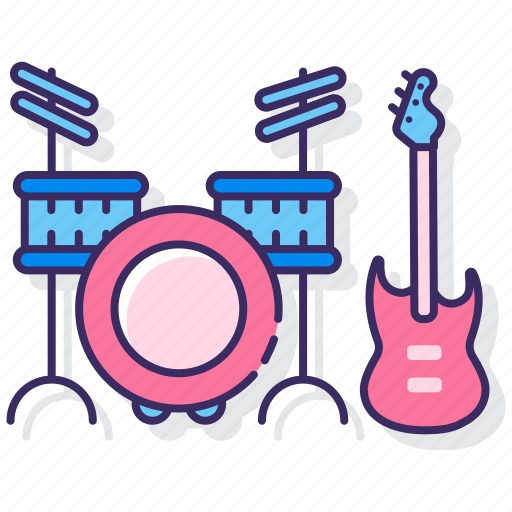 Bass, drum, instrument, music icon - Download on Iconfinder