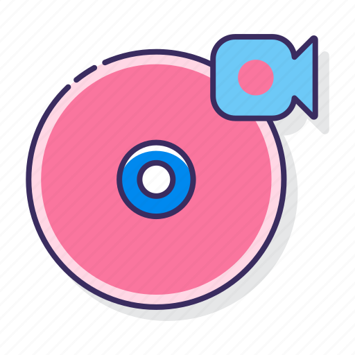 Disc, label, music, record icon - Download on Iconfinder