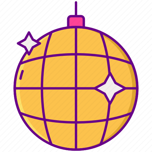 Disco, music, ball, shiny icon - Download on Iconfinder
