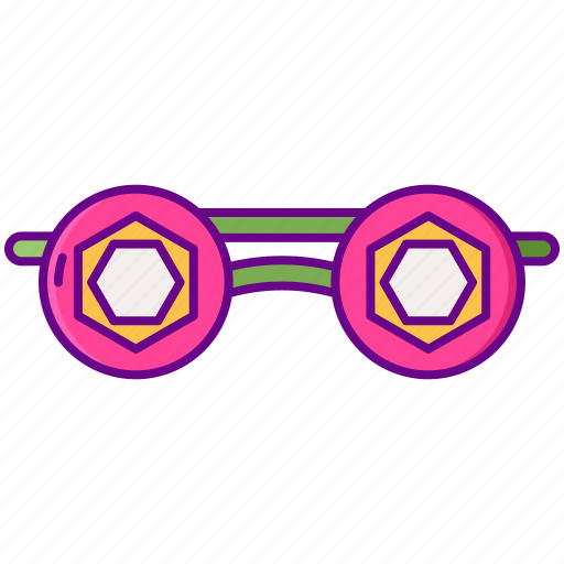 Kaleidoscope, glasses, spectacles icon - Download on Iconfinder