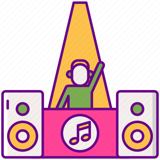 Live, set, music, party, dj icon - Download on Iconfinder