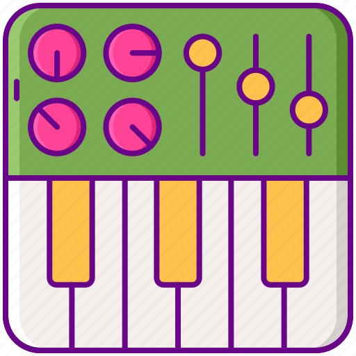 Midi, keyboard, synth, music icon - Download on Iconfinder