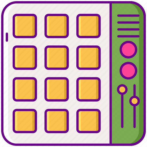 Pad, controller, dj icon - Download on Iconfinder