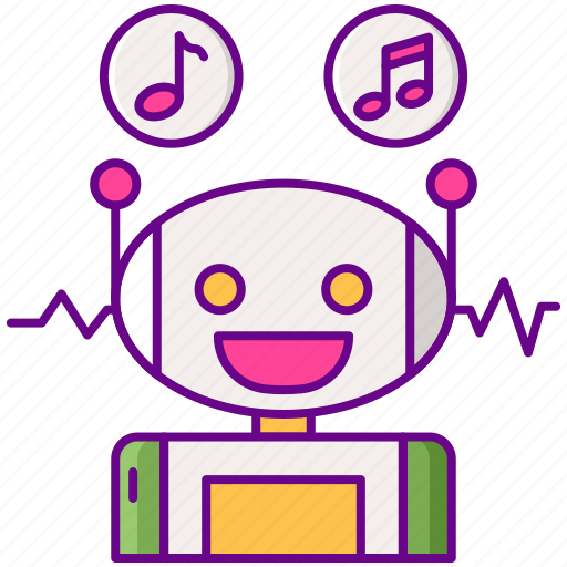 Techno, robot, music icon - Download on Iconfinder