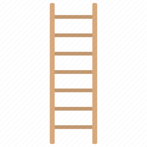 Building supplies, carpentry, ladder, step ladder, wood stairs icon - Download on Iconfinder