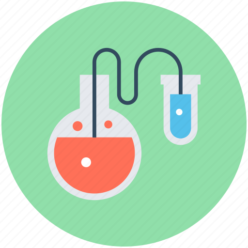 Flask, lab experiment, lab research, laboratory test, test tube icon - Download on Iconfinder