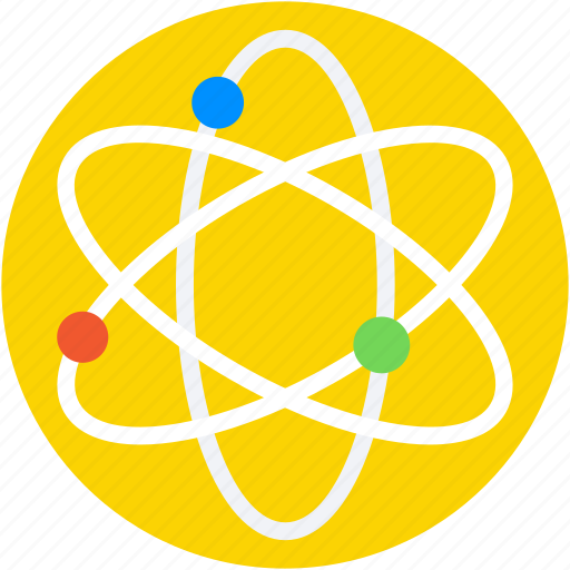 Atom, electron, nuclear, physics, science icon - Download on Iconfinder
