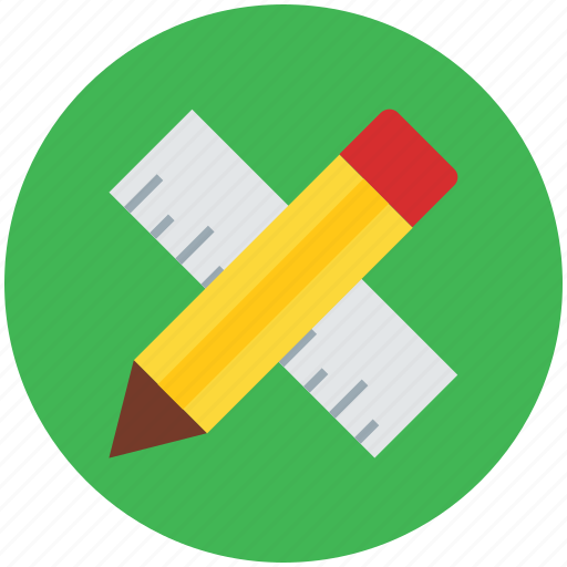 Decimal ruler, drafting, geometrical, geometry, pencil, ruler scale, scale icon - Download on Iconfinder