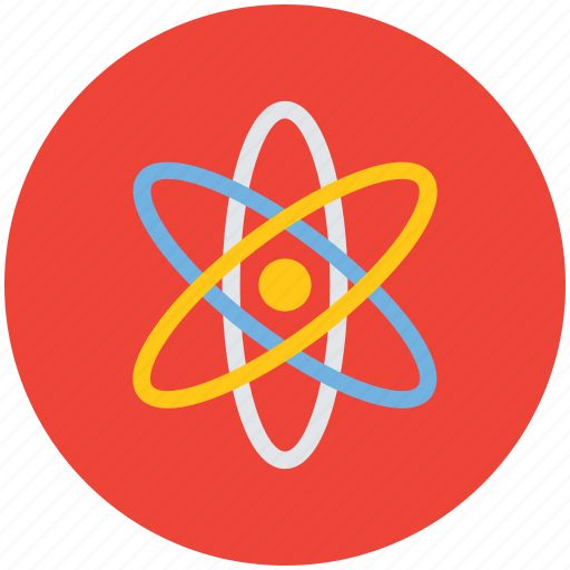 Atom, atomic, electron, orbitals, planetary system, solar system icon - Download on Iconfinder