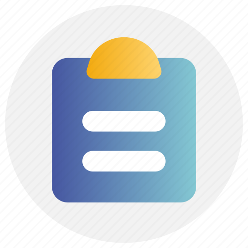 Clipboard, document, education, paper icon - Download on Iconfinder
