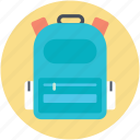 backpack, bag, book bag, school bag, school supplies