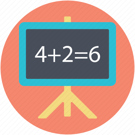 Basic maths, calculation, education, math class, math sum icon - Download on Iconfinder