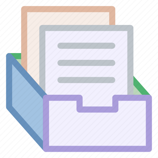 Archive, box, document, file, material, office icon - Download on Iconfinder