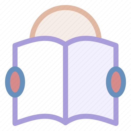Book, education, eyeglasses, learning, man, person, reading icon - Download on Iconfinder