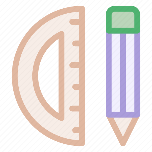 Drawing, materials, math, mathematics, pen, school, tools icon - Download on Iconfinder