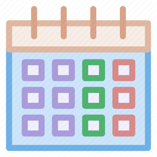 Date, days, month, week icon - Download on Iconfinder