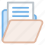 document, documents, file, files, folder, open, variant 