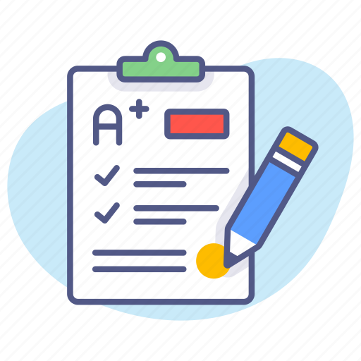 Grades, exam, education, grade, assignment, school, study icon - Download on Iconfinder