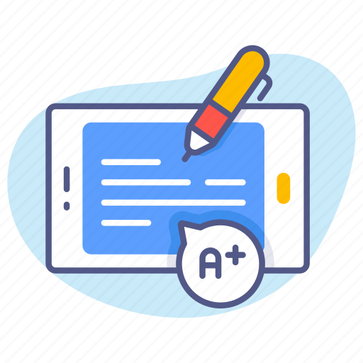 Grades, learning, report card, exam, test, school, education icon - Download on Iconfinder