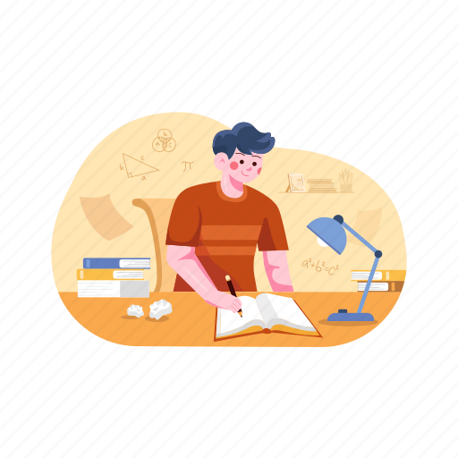 Courses, teaching, society, student, learning, online, education illustration - Download on Iconfinder