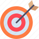goal, target, arrow, purpose, impact