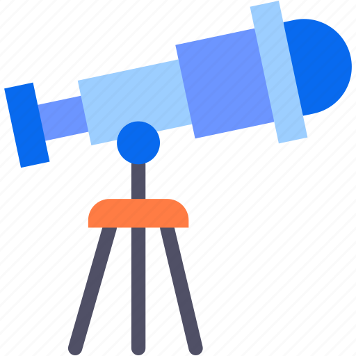 Telescope, optical, astronomy, view, tools, and, utensils icon - Download on Iconfinder