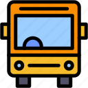 school, bus, electric, transport, vehicle