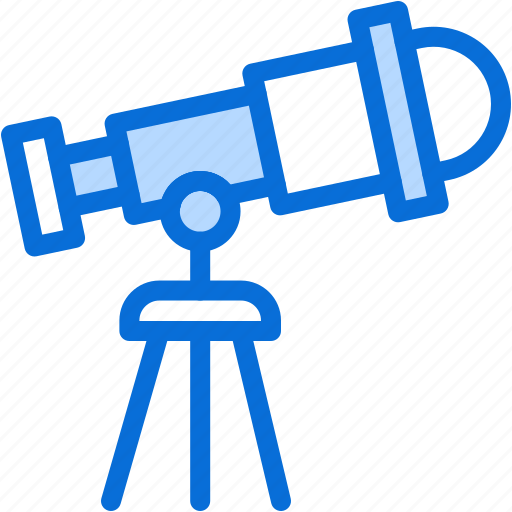 Telescope, optical, astronomy, view, tools, and, utensils icon - Download on Iconfinder